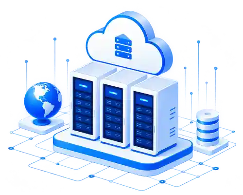 捷克共和国Kubernetes站群服务器与云计算基础设施示意图
